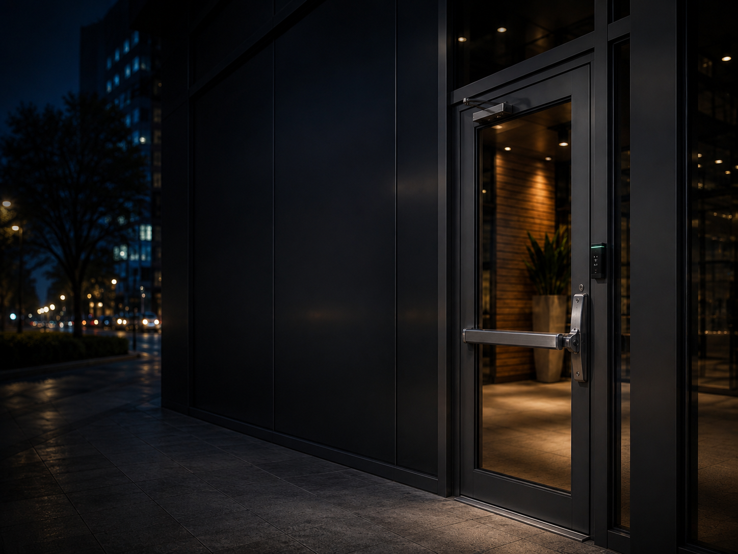Commercial locksmith door and lever hardware in Portland