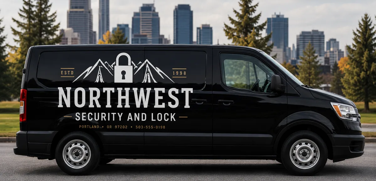 Northwest Security & Lock Portland locksmith service van